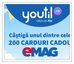 castiga card cadou 500 lei emag sondaj cu premii youtil