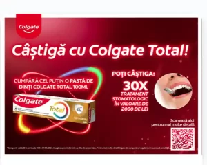 câștigă un tratament stomatologic de 2000 lei la concurs colgate 2024