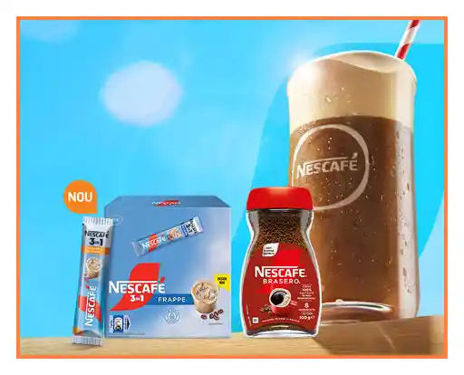 Câștigă vacanță pe coasta de azur concurs Nescafe Frappe Carrefour & Cora (