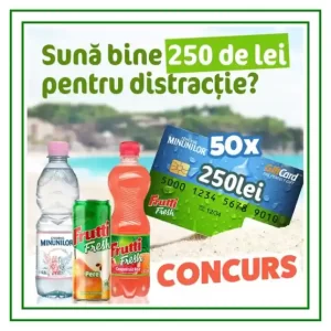 câștigă 250 lei concurs frutti fresh și izvorul minunilor