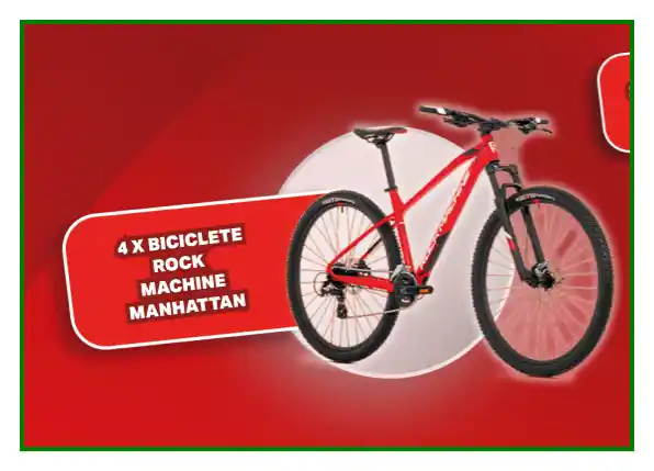 castiga biciclete Rock Machine Manhattan concurs xixo 2024