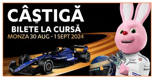 câștigă bilete la formula 1 Monza concurs duracell