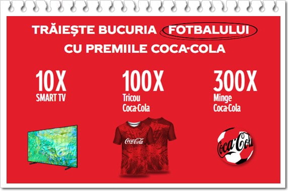 castigatori concurs coca cola bucuria fotbalului 2024 televizoare smart