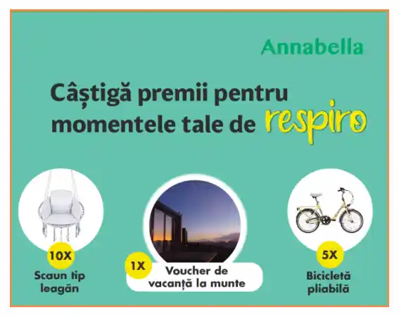 concurs annabella câștigă o vacanță în România sau Biciclete