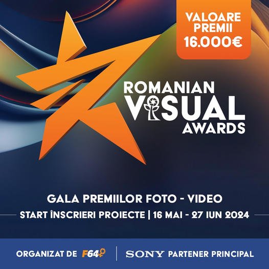 listă câștigători de 16000 euro la concursul Romanian Visual Awards