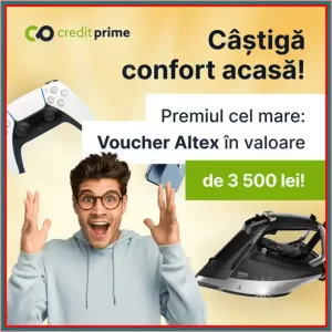 Câștigă un voucher Altex de 3500 lei