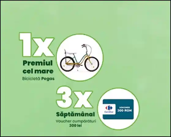 câștigă o bicicleta pegas concurs Elmiplant