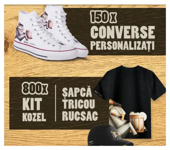 câștigă o pereche de converse concurs kozel 2024