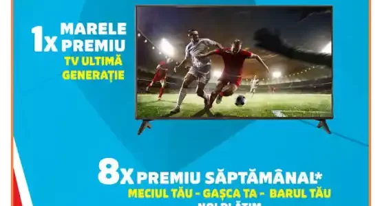 câștigă un televizor Samsung de 165 cm la concursul pringles 2024