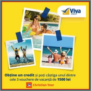 câștigători voucher vacanță 1500 lei concurs viva credit