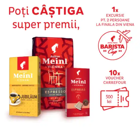 câștigă o vacanță la viena sau 500 lei concurs julius meinl