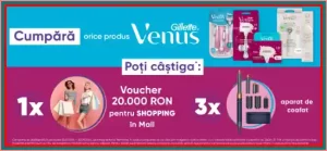 concurs Gillette Venus câștigă 20000 lei