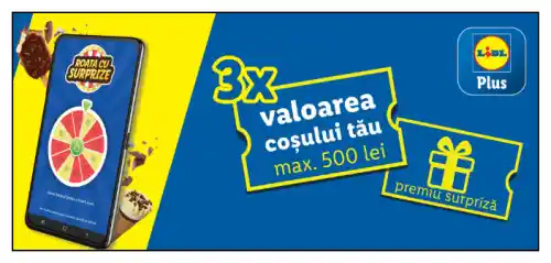 câștigă 500 lei concurs roata norocului lidl 2024