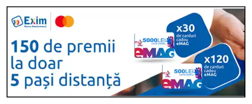 câștigă 5000 lei concurs mastercard exim bank