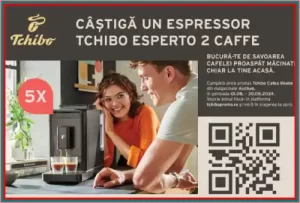 câștigă Espressoare Tchibo Esperto 2 CAFFE