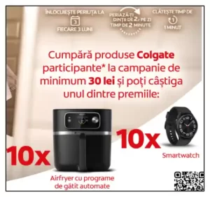 câștigă airfryer concurs colgate 2024