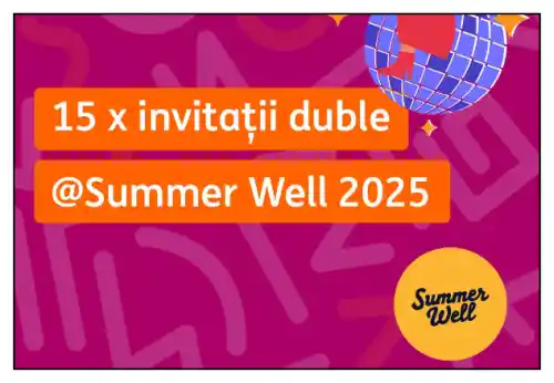 câștigă invitații double la festivalul Summer Well 2025