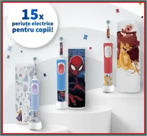 câștigă periuțe electrice pentru copii concurs oral-b