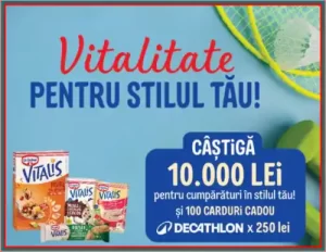 câștigători premiu 10000 lei concurs vitalis 2024