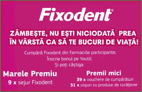 câștigători concurs fixodent 2024 farmacia tei