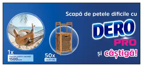 câștigători vacanța de 1500 euro concurs dero pro 2024