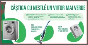 câștigă o mașină de spălat Samsung concurs nestle 2024