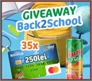 concurs back to school 2024 Frutti fresh câștigă 250 lei