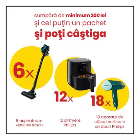 concurs calivita 2024 câștigă aspirator vertical bosch