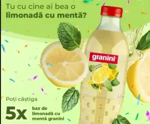 concurs granini câștigă un bax cu limonadă