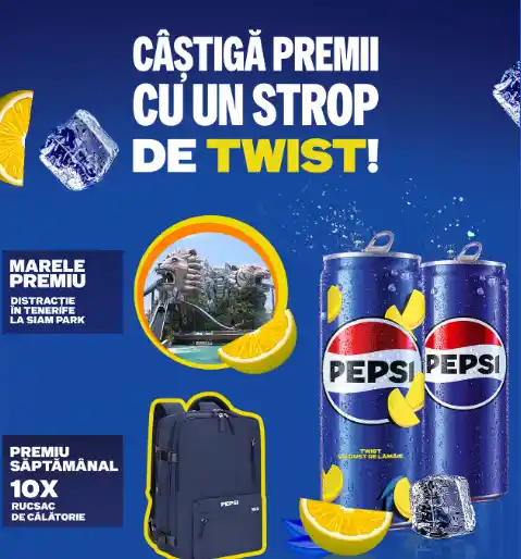 concurs pepsi 2024 câștigă o vacanță în Tenerife la Siam Park