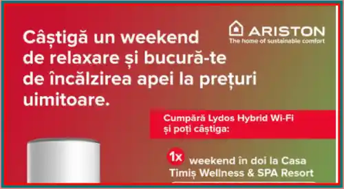 Câștigă un weekend în 2 la Casa Timiş Wellness