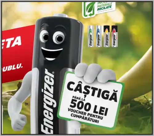 câștigă 500 lei la concursul energizer