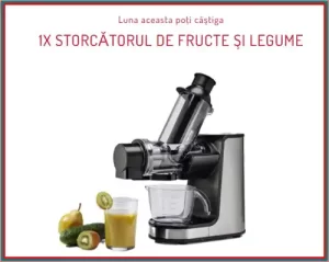 câștigă un storcător de legume și fructe gorenje