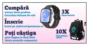 concurs coccolino 2024 câștigă smartwatch