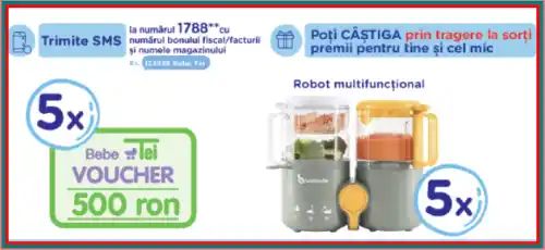 concurs lovela câștigă voucher 500 lei sau robot multifunctional