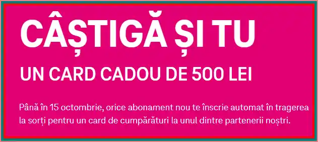 concurs telekom câștigă un card cadou 500 lei