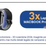 Câștigă 10 smartwatch-uri Apple Watch SE sau unul dintre cele 3 laptopuri Apple MacBook Pro 14