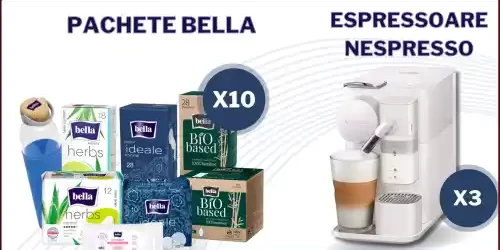 Câștigă Espressoare si capsule NESPRESSO Lattissima One Evolution