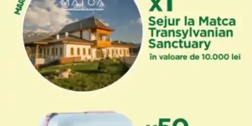 concurs napolact bio câștigă o vacanță la Matca Transylvanian Sanctuary