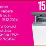 concurs calgon vanish câștigă Câștigă o mașină de vase Bosch SMV46KX04E