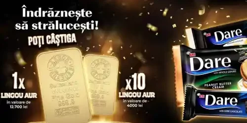 concurs dare 2025 câștigă lingouri de aur