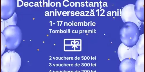 concurs decathlon câștigă vouchere de 500 lei